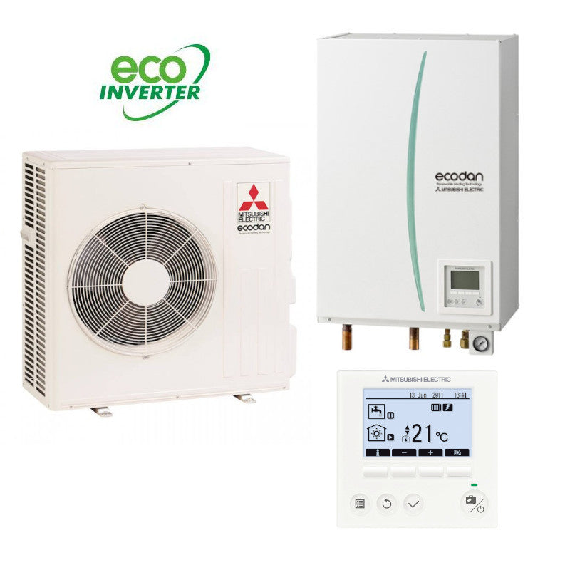 Mitsubishi | Wärmepumpen-Set 9.5 | Split | Hydromodul | 4,5 kW