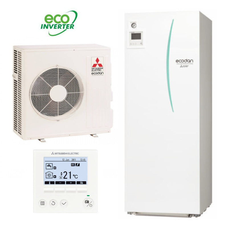 Mitsubishi | Wärmepumpen-Set 9.7 | Split | Speichermodul | 4,5 kW