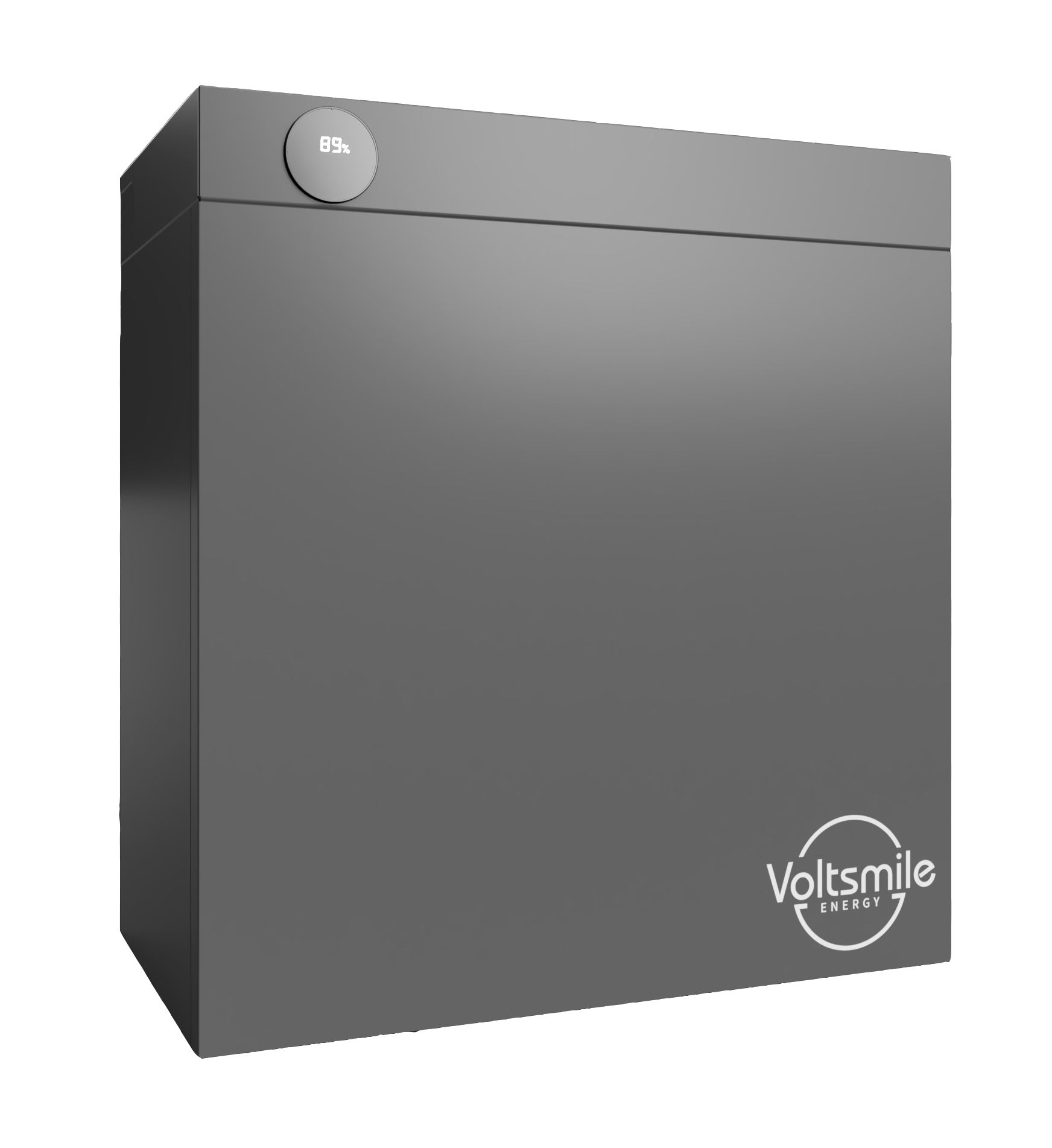 graues Voltsmile V-Series Cabinet - Batteriegehaeuse Wandmontage | Klimaworld.com