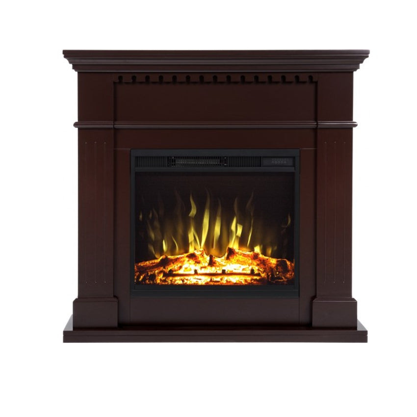 Aflamo LED Standkamin Vilano Walnuss mit Einsatz LED 60 Classic