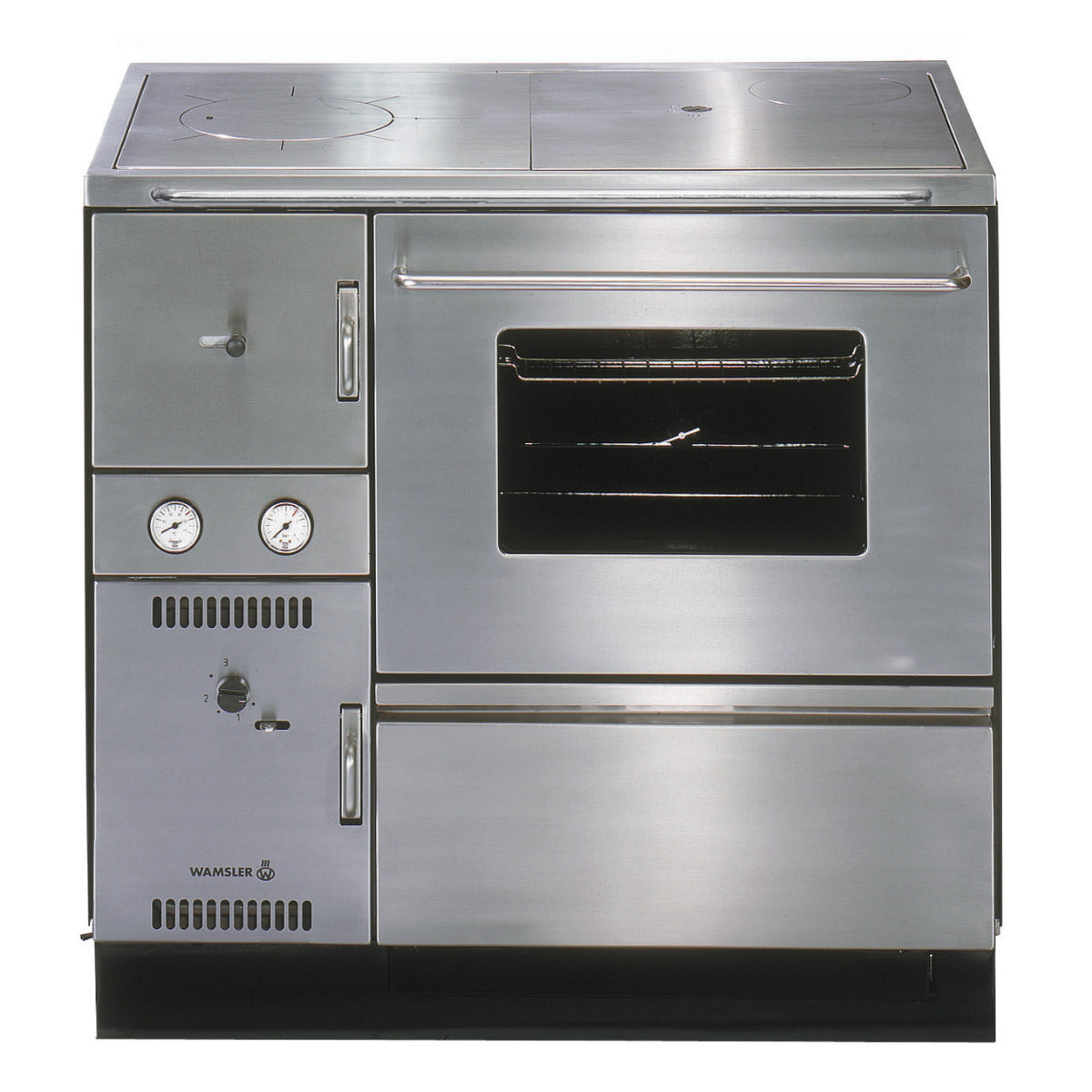 Wamsler wasserführender Küchenofen K 148 CL Edelstahl | Klimaworld.com