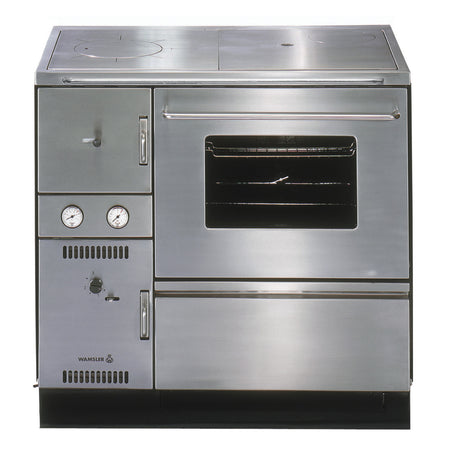 Wamsler wasserführender Küchenofen K 148 CL Edelstahl | Klimaworld.com