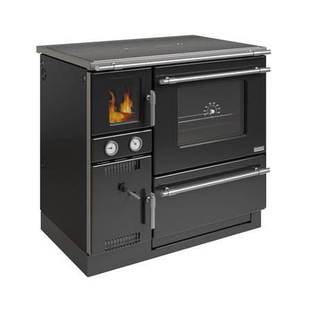 Wamsler wasserführender Küchenofen K 148 F schwarz | Klimaworld.com