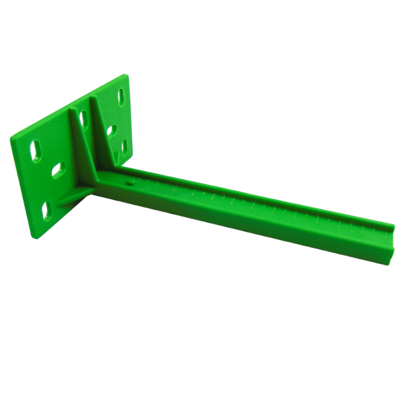 HM Heizkoerper | Wandtraeger für Vormontage-Schablone | grün | www.klimaworld.com