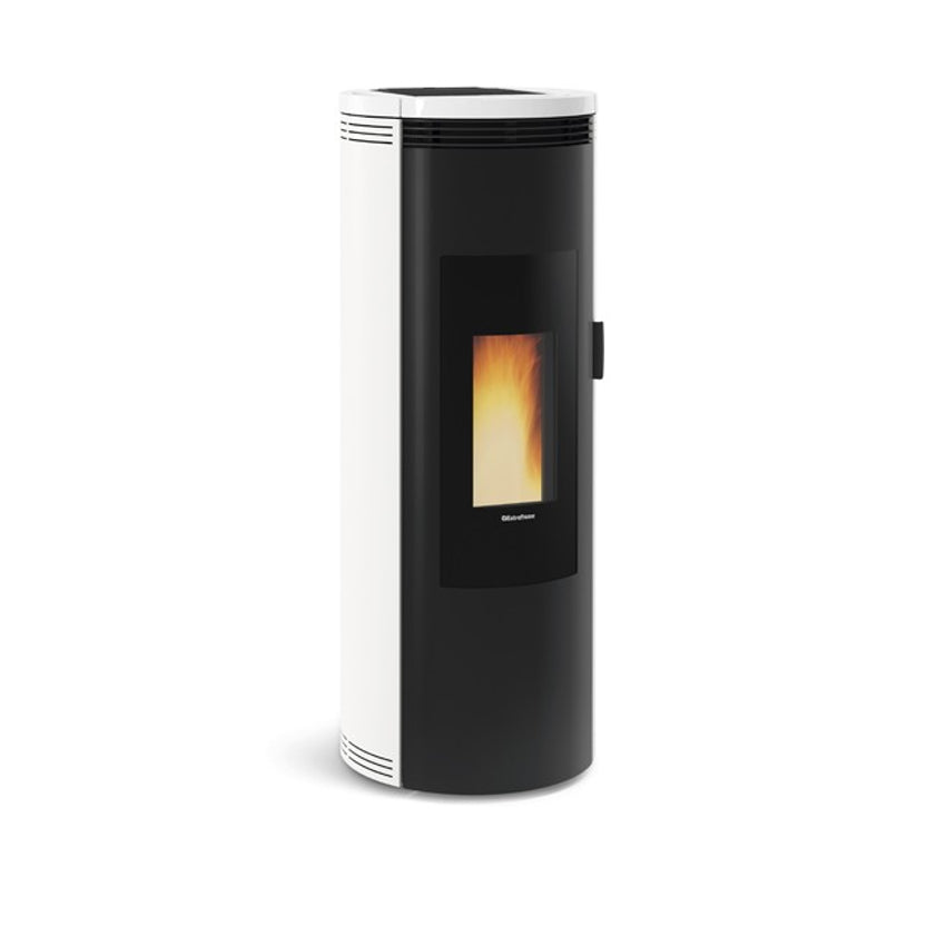 Extraflame Pelletofen Amika weiß | Belüftet | 8 kW *RLU*