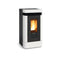 Extraflame Pelletofen Lucia Plus weiß | Kanalisierbar | 12 kW