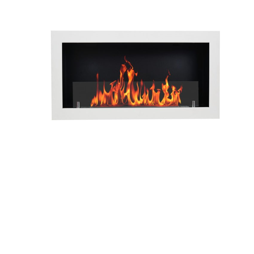 Aflamo Bio-Kamin Wandkamin | Supreme 90 | weiss