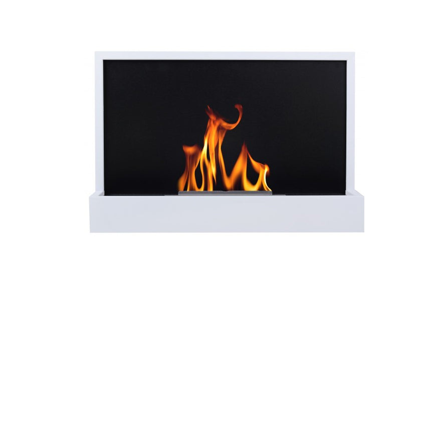 Aflamo Bio-Kamin Wandkamin | Lincoln 60 | weiss