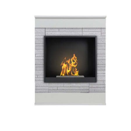 Aflamo Bio-Kamin | Smart Stone mit Einsatz Bio 40