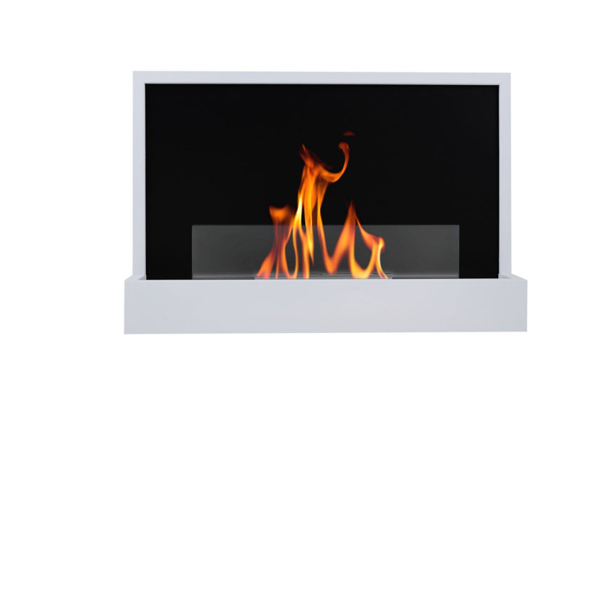 Aflamo Bio-Kamin Wandkamin | Lincoln 60 | weiss