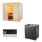 Sentiotec Sauna Komplettset Wellfun Large | Concept R Combi | 5 Pers.