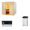 Sentiotec Sauna Komplettset Wellfun Large | Savonia | 5 Pers.