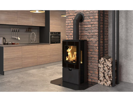 Thorma Kaminofen | WIESBADEN | 7,5 kW | Schwarz | www.klimaworld.com