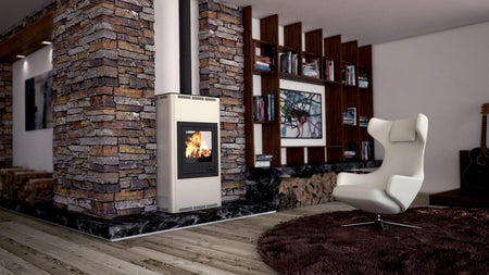 HS Flamingo | Kaminofen | Auquflam | 17 kW ➔ Klimaworld.com