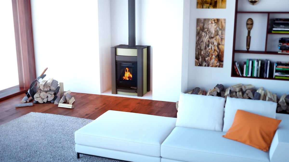HS Flamingo | Kaminofen | Auquflam Verio | Kalmar | 11 kW ➔ Klimaworld.com