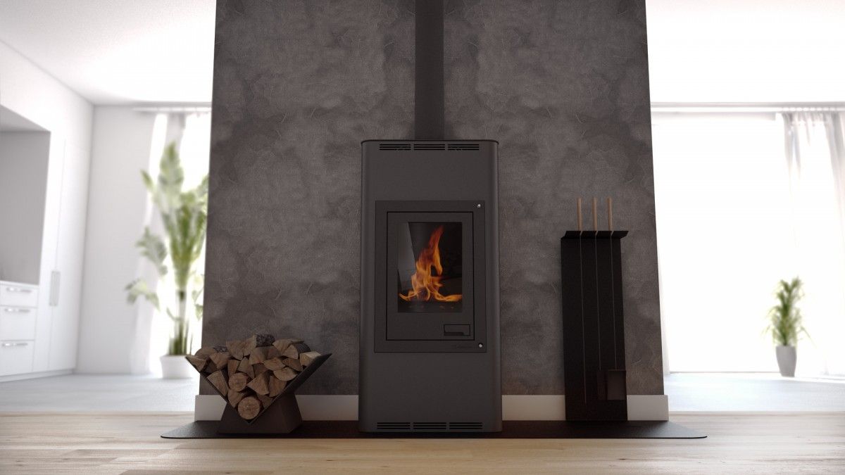 HS Flamingo | Kaminofen | Auquflam | 12 kW ➔ Klimaworld.com