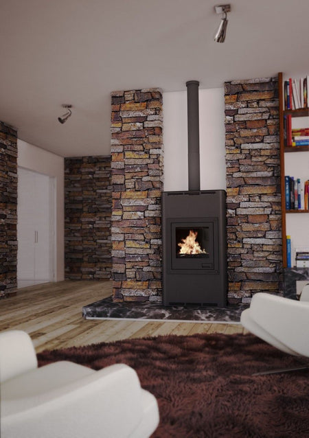 HS Flamingo | Kaminofen | Auquflam | 17 kW ➔ Klimaworld.com