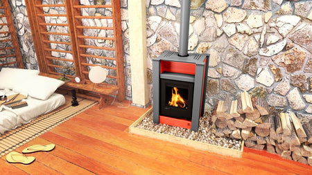 HS Flamingo | Kaminofen | Auquflam Verio | Lend | 11 kW ➔ Klimaworld.com