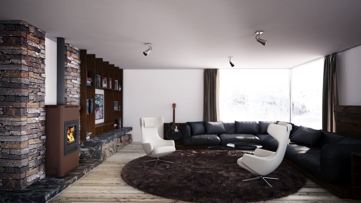 HS Flamingo | Kaminofen | Auquflam | 17 kW ➔ Klimaworld.com