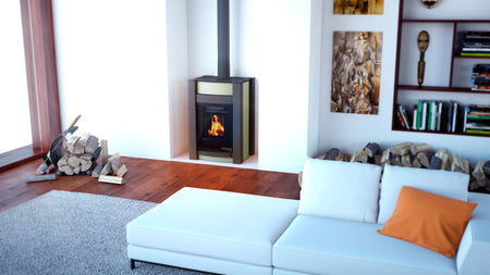 HS Flamingo | Kaminofen | Auquflam Verio | Kalmar | 11 kW ➔ Klimaworld.com