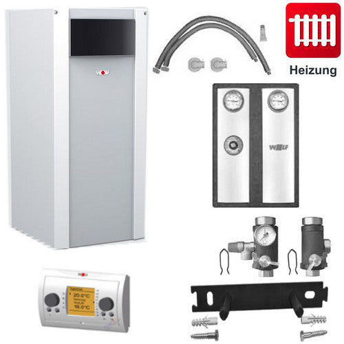 Wolf COB-40 40kW Öl-Brennwertkessel mit Anschluss-Set COB,