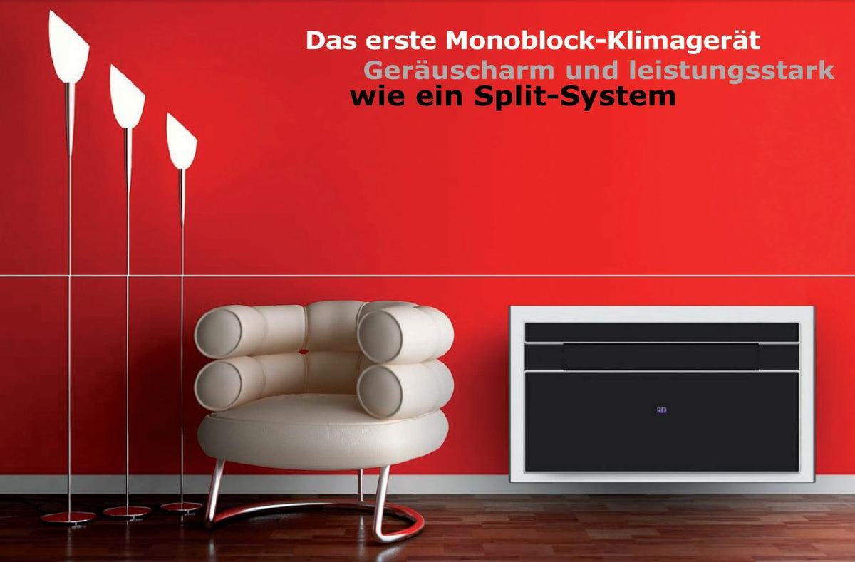 Monoblock Klimagerät EES WPWG-LL-32 DC Inverter Klimaanlage 3,2 kW