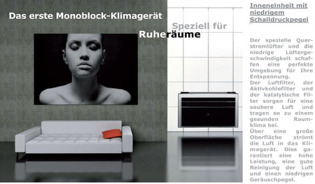 Monoblock Klimagerät EES WPWG-LL-32 DC Inverter Klimaanlage 3,2 kW