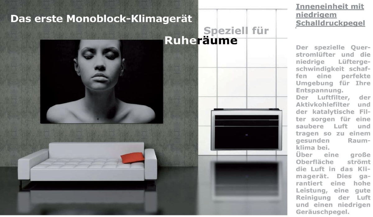 Monoblock Klimagerät EES WPWG-LL-32 DC Inverter Klimaanlage 3,2 kW