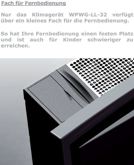 Monoblock Klimagerät EES WPWG-LL-32 DC Inverter Klimaanlage 3,2 kW