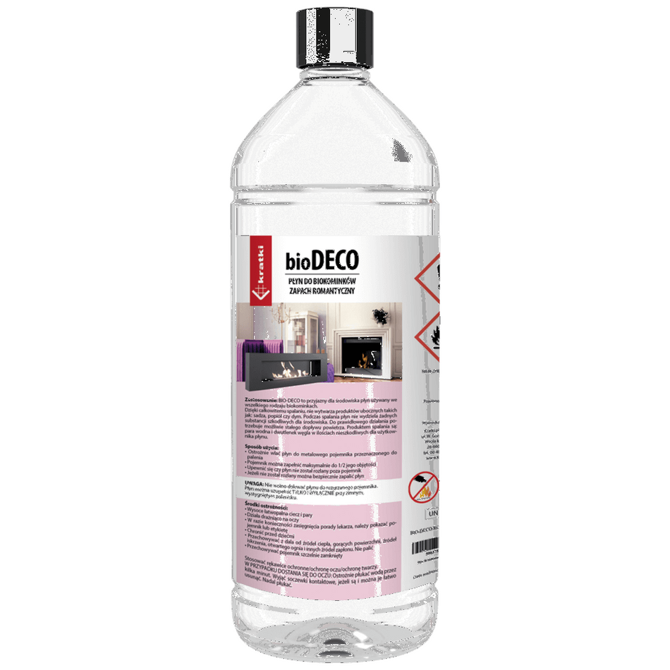Kratki Bioethanol Romantisch | 1 Liter | BIO-DECO/ROMANTYCZNY