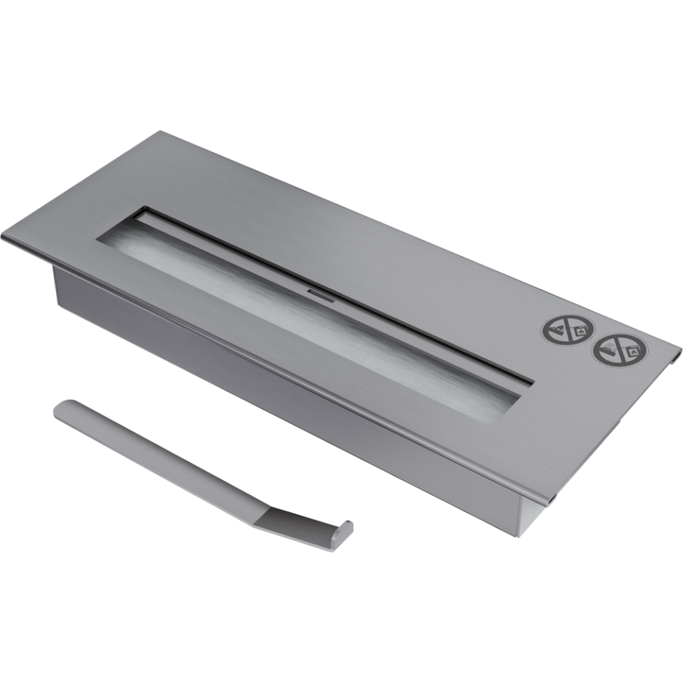 Kratki Brennstoffbehälter Medium für Biokamine | 0,5 L | AF/P/TUV V2