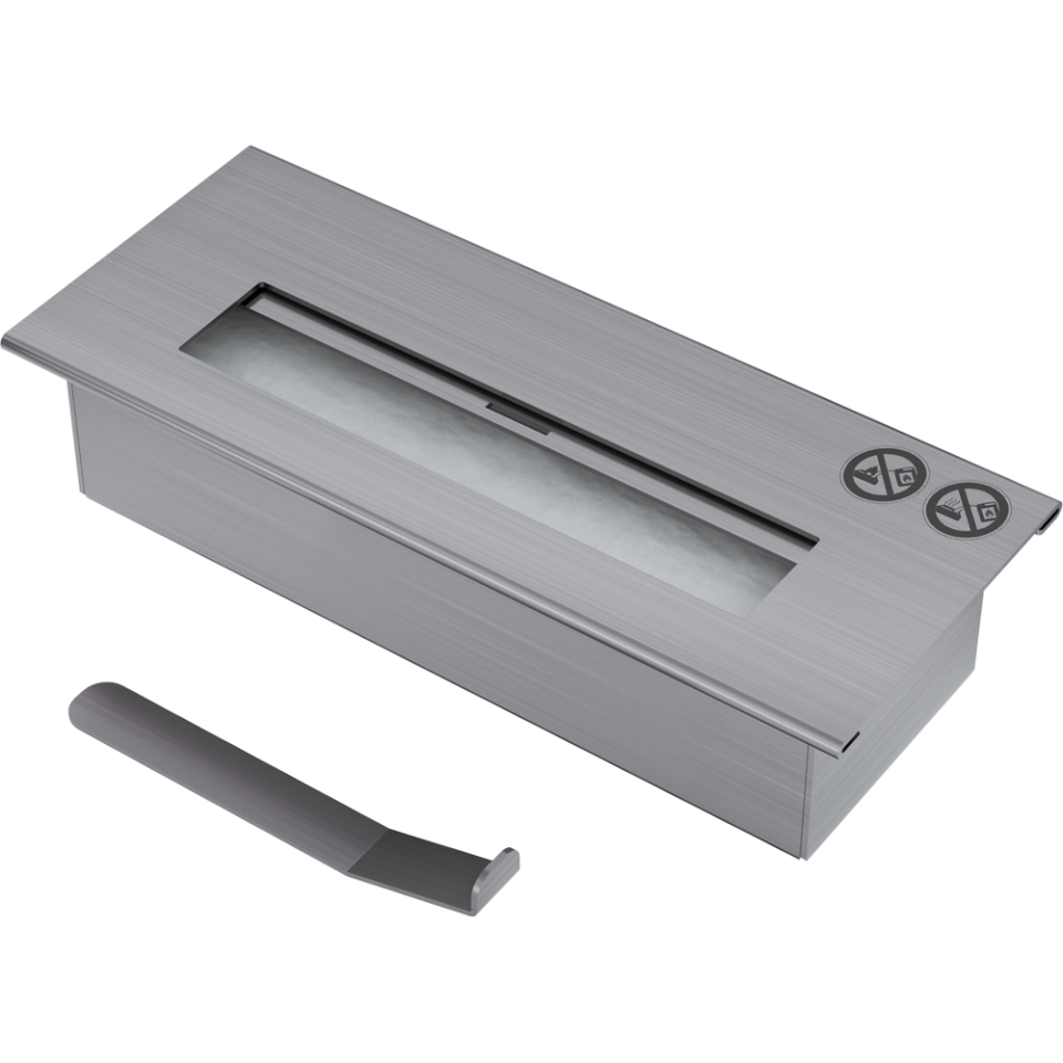 Kratki kleiner Brennstoffbehälter für Biokamine | 0,2 L | AF/PM/TUV