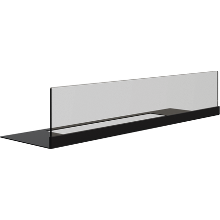 Kratki Schutzglas Biokamin mit Bodenplatte | Charlie 2 Modelle ➔ Klimaworld.com