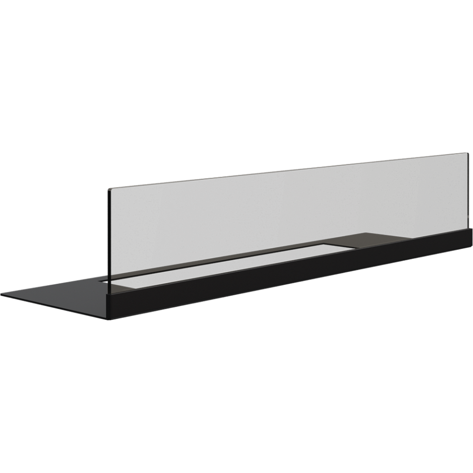 Kratki Schutzglas Biokamin mit Bodenplatte | Charlie 2 Modelle ➔ Klimaworld.com