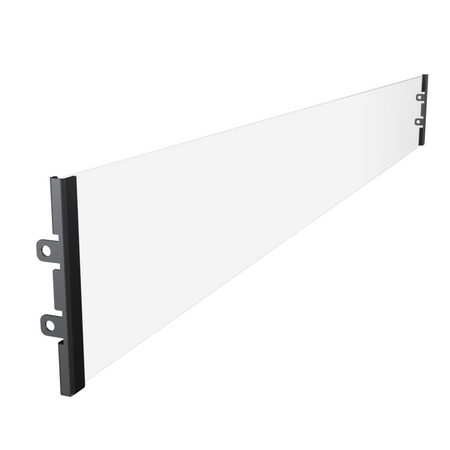 Kratki Biokamin Delta 2 Slim - Brennerschutzglas