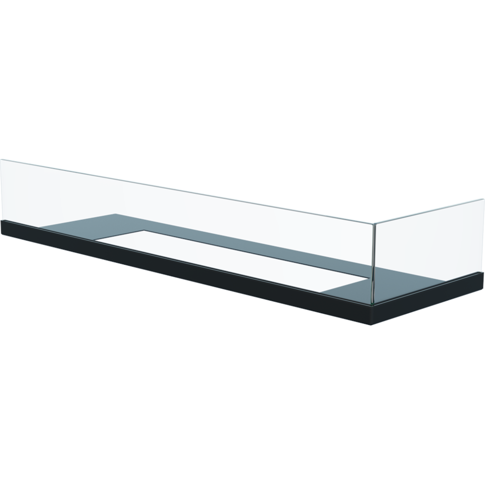 Kratki Schutzglas Biokamin mit Bodenplatte | Delta P 700 