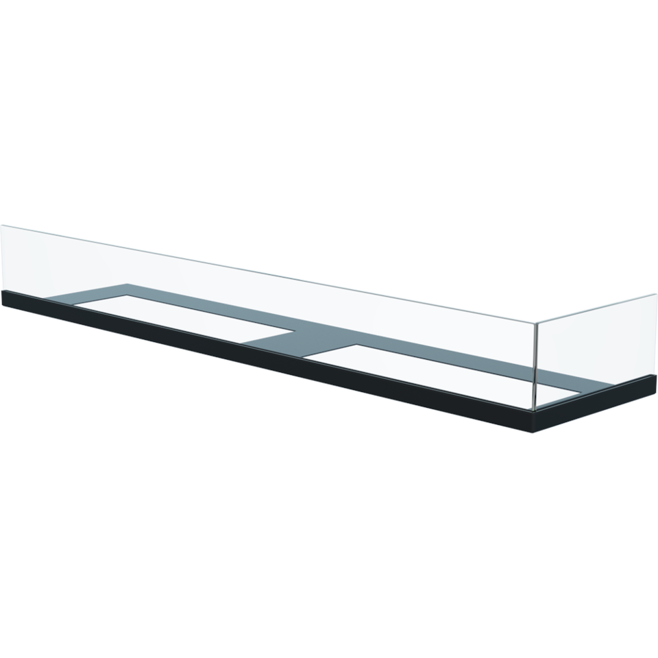 Kratki Schutzglas Biokamin mit Bodenplatte | Delta P 900