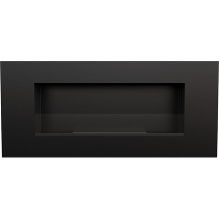 Kratki Biokamin Delta 2 + Glas | DELTA2/CZARNY/TUV/PRZESZKLENIE