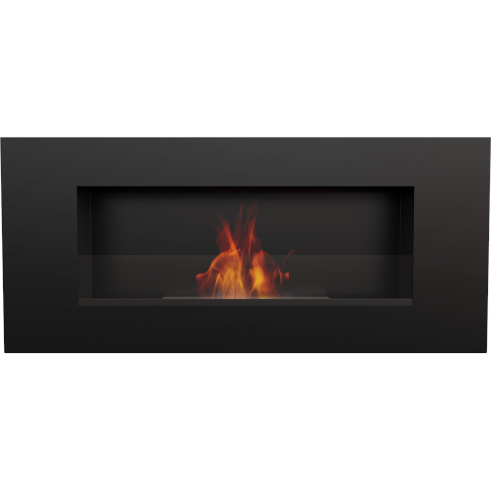 Kratki Biokamin Delta 2 + Glas | DELTA2/CZARNY/TUV/PRZESZKLENIE