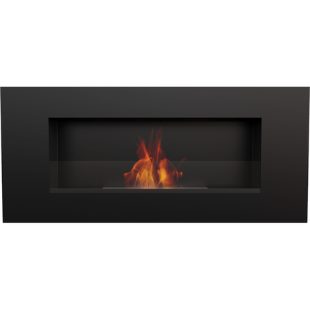 Kratki Biokamin Delta 2 + Glas | DELTA2/CZARNY/TUV/PRZESZKLENIE