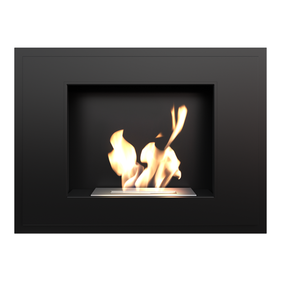 Kratki Biokamin Alpha | schwarz | ALPHA/CZARNY/TUV