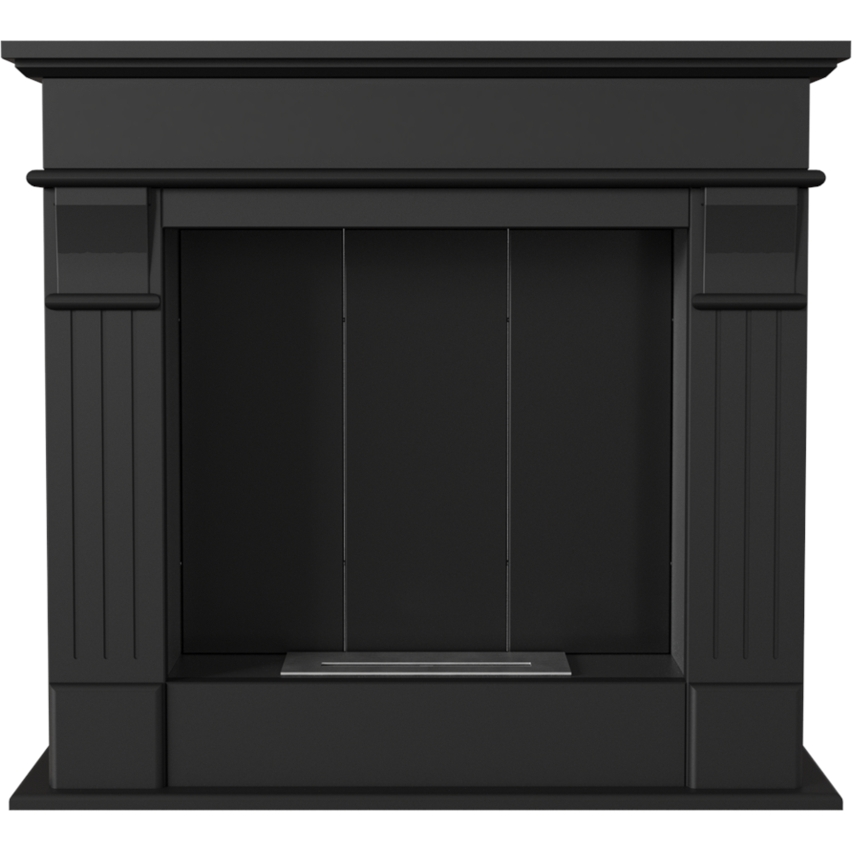 Kratki Biokamin August P Modell | schwarz | AUGUST/P/CZARNY/TUV