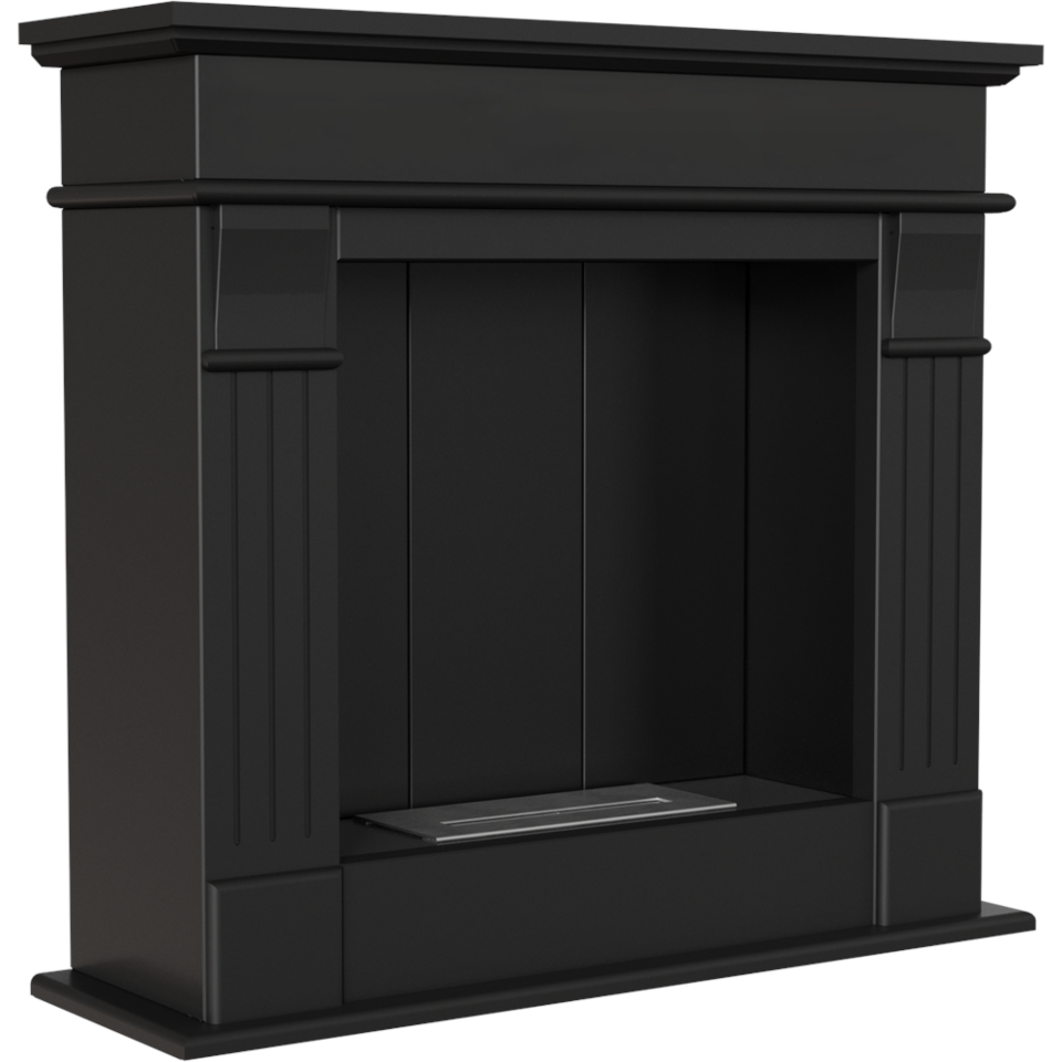 Kratki Biokamin August P Modell | schwarz | AUGUST/P/CZARNY/TUV