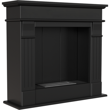 Kratki Biokamin August P Modell | schwarz | AUGUST/P/CZARNY/TUV