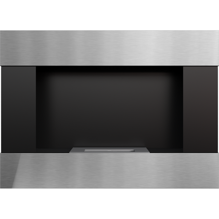 Kratki Biokamin Bravo | schwarz silber | BRAVO/SZLIF/TUV