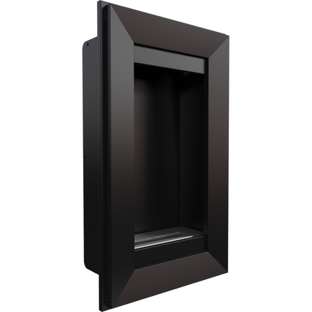 Kratki Biokamin Wandkamin Charlie 2 | schwarz | CHARLIE2/CZARNY/TUV 