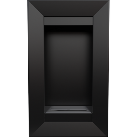 Kratki Biokamin Wandkamin Charlie 2 | schwarz | CHARLIE2/CZARNY/TUV 