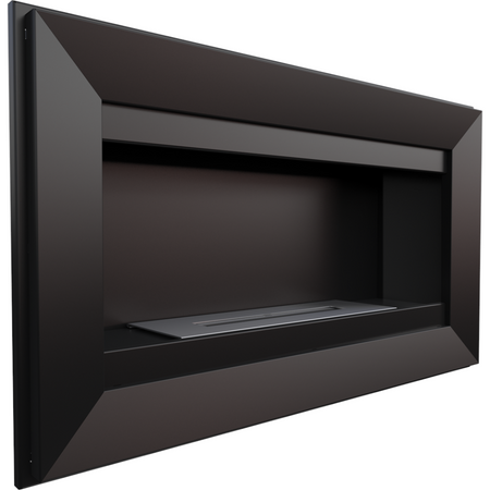 Kratki Biokamin Wandkamin Charlie | schwarz | CHARLIE/CZARNY/TUV