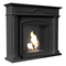 Kratki Biokamin December + Verkleidung | schwarz | DECEMBER/CZARNY/TUV