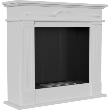 Kratki Biokamin December P Modell + Verkleidung | weiß | DECEMBER/P/TUV